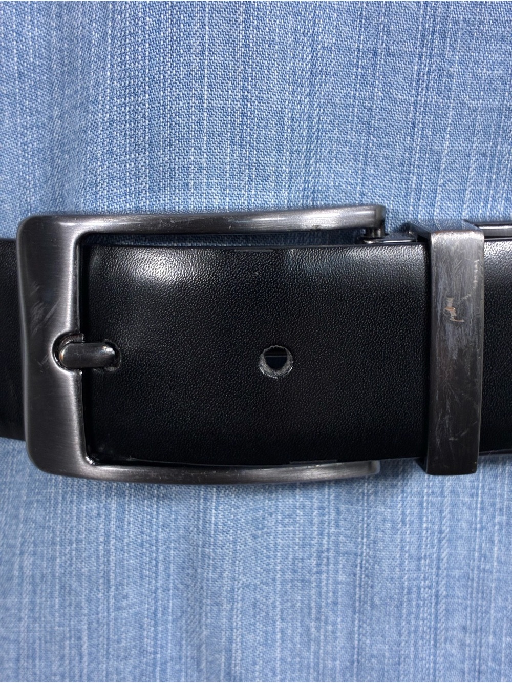 Steve Madden reversible men's belt sz 34 brown/black